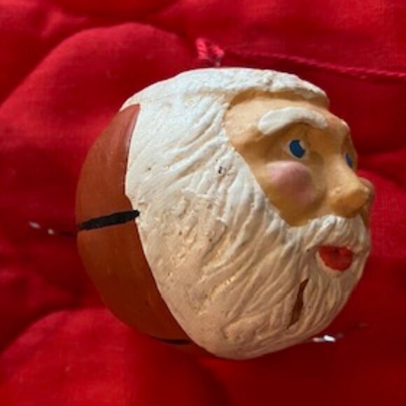 Lot of 9 * SPORTS Christmas Ornaments * FOOTBALL Basketball GOLF Bowling * SANTA - Picture 5 of 11